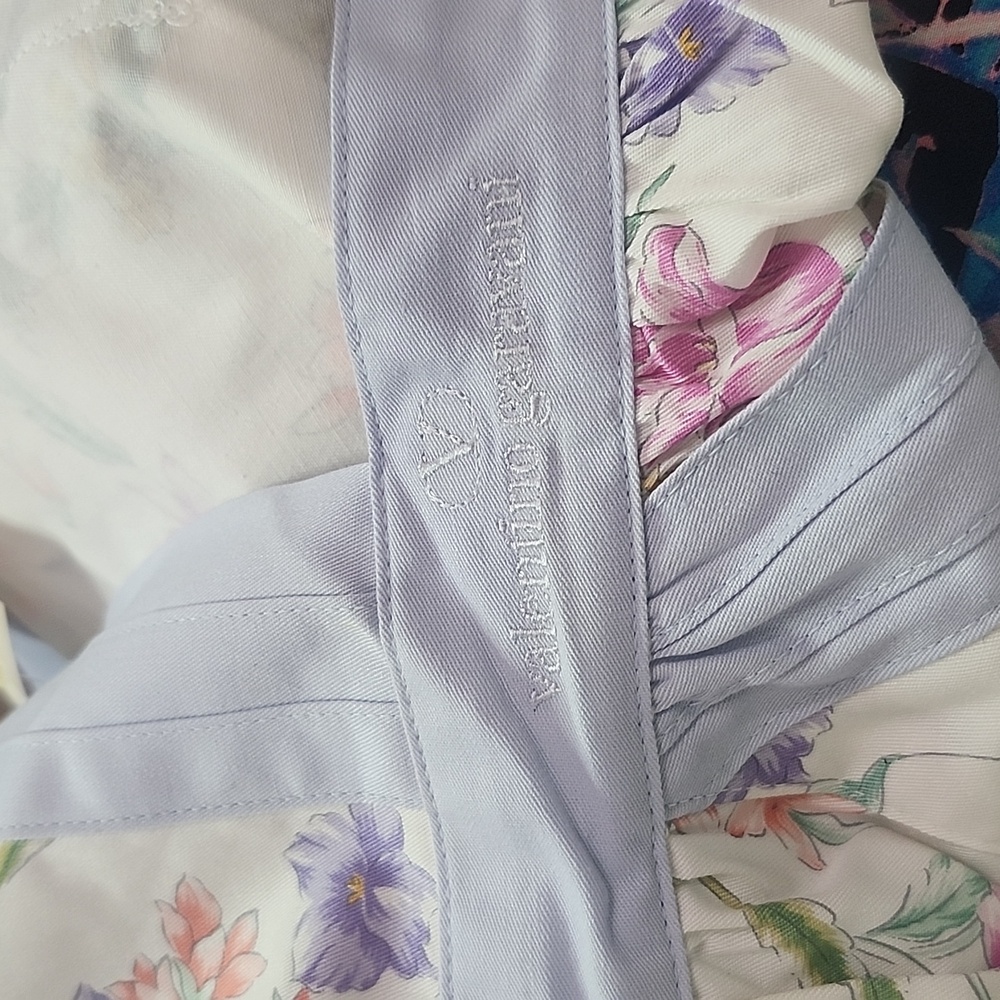 Valentino Garavani Apron NWT Rare Floral Cotton Luxury Gift O/S W/Box W/Pockets - Picture 11 of 12